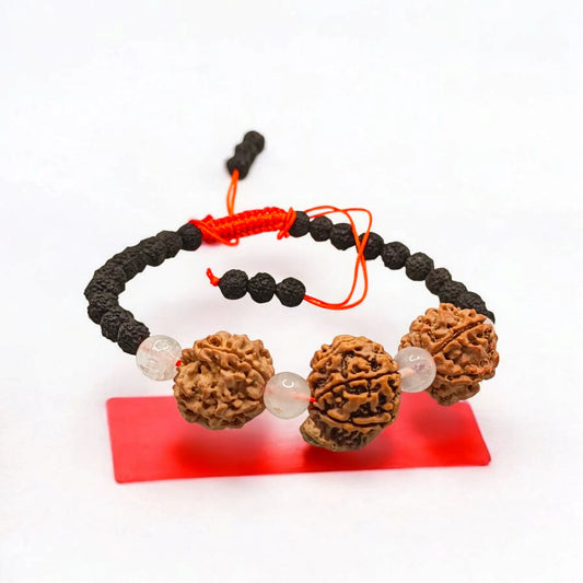 4 6 Ganesh Rudraksha Bracelet
