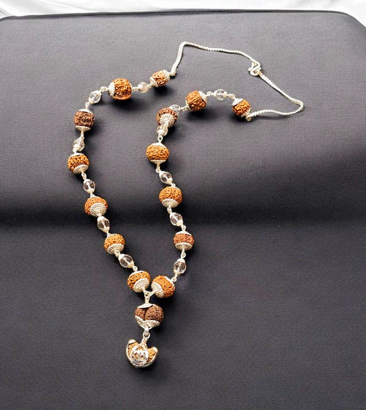 Premium Quality Siddh Mala With Sphatik Quartz