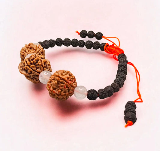 4 6 Ganesh Rudraksha Bracelet