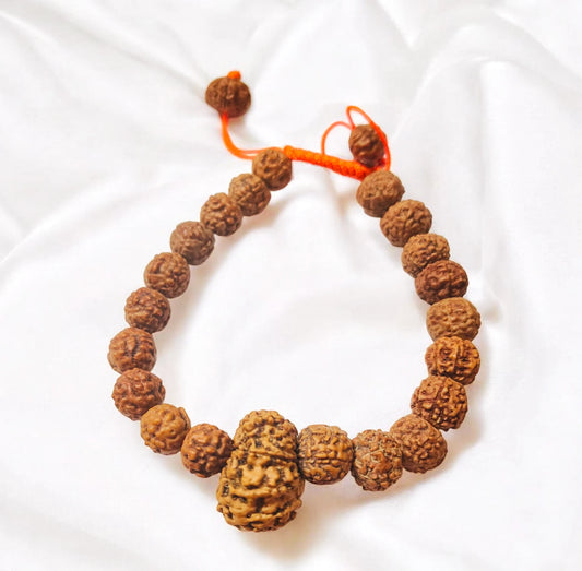 5 7 12 Mukhi Rudraksha Combination Bracelet