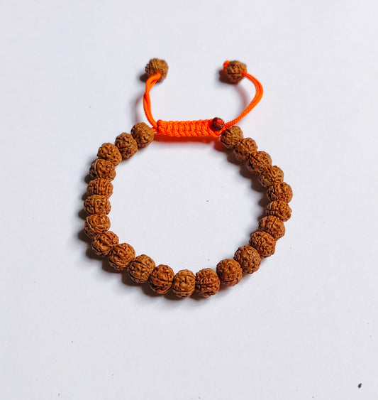 Java 4 Mukhi Rudraksha Bracelet With Lab Certificate