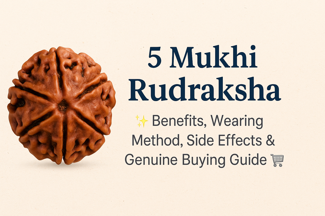 Panchmukhi Rudraksha: Spiritual Benefits, Health Benefits & Authenticity Check