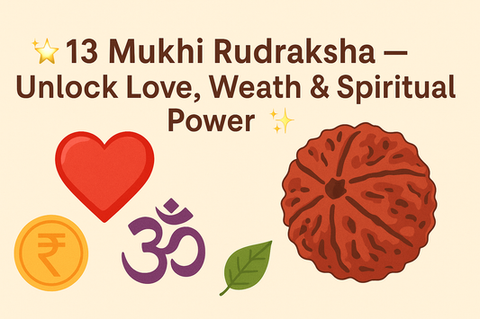 13 Mukhi Rudraksha — Unlock Love, Wealth &amp; Spiritual Power