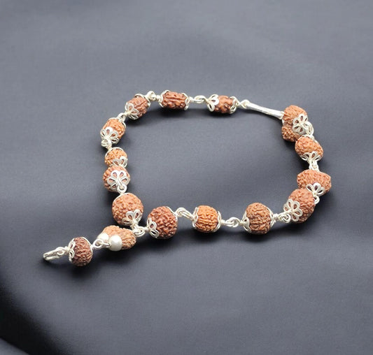 Premium Quality Siddh Bracelet with Pure silver