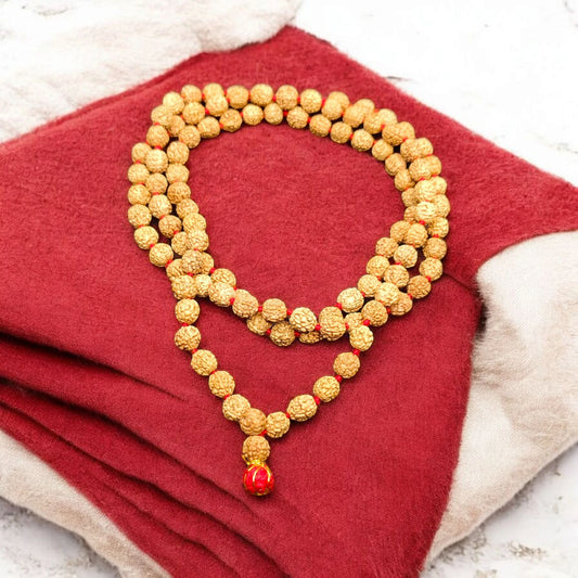 Lab Certified Java 6 Mukhi Rudraksha Mala