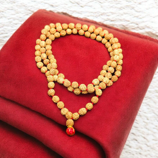Lab Certified Java 6 Mukhi Rudraksha Mala