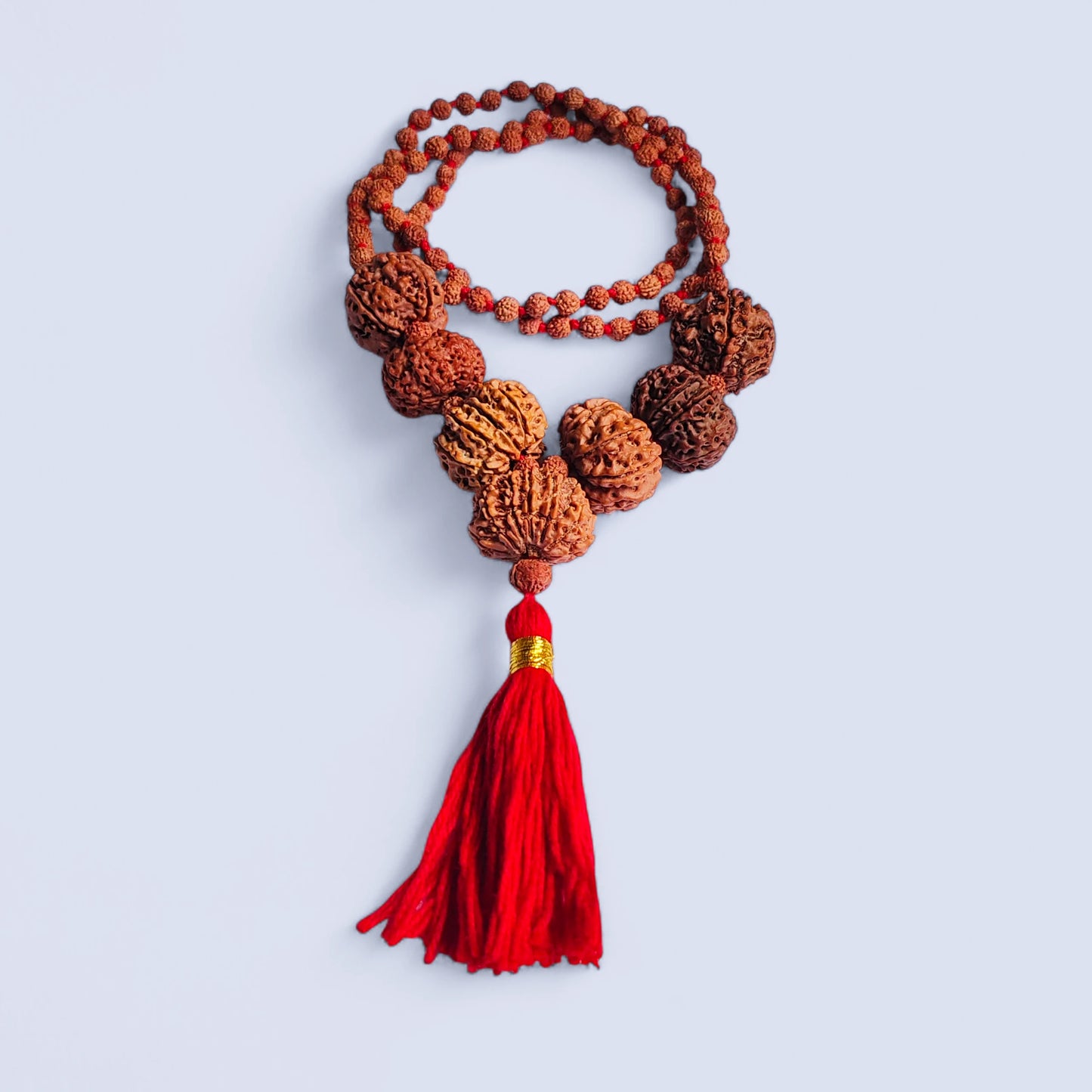 4 6 7 8 10 11 13 Mukhi Rudraksh Combination Mala